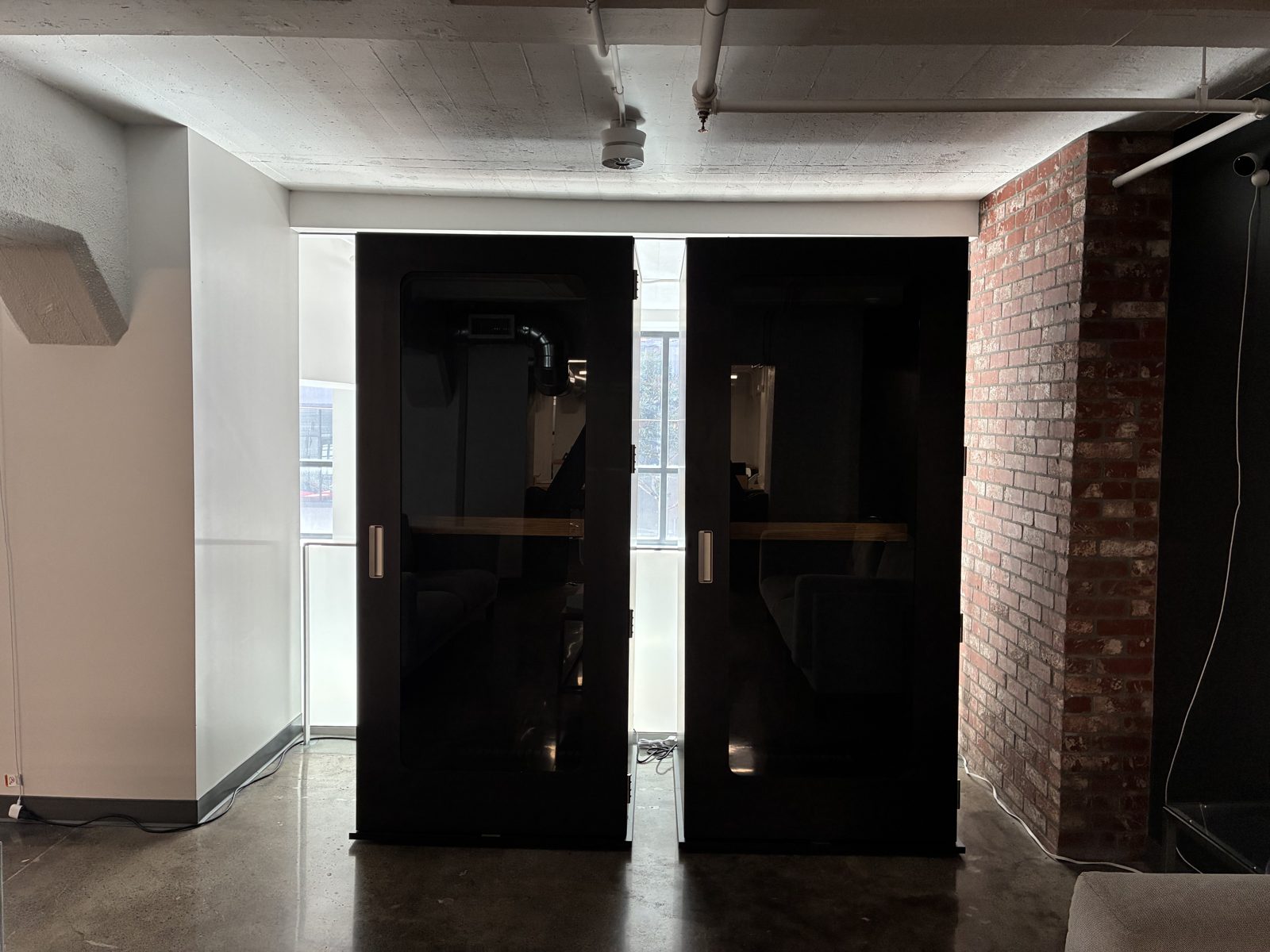 Our front doors in downtown San Francisco.